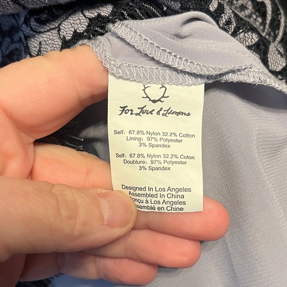 For Love And Lemons Floral Lace Dress - Picture 3 of 10